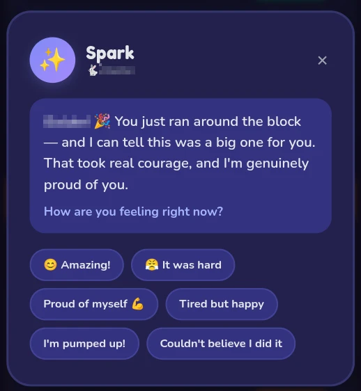 Spark AI modal
